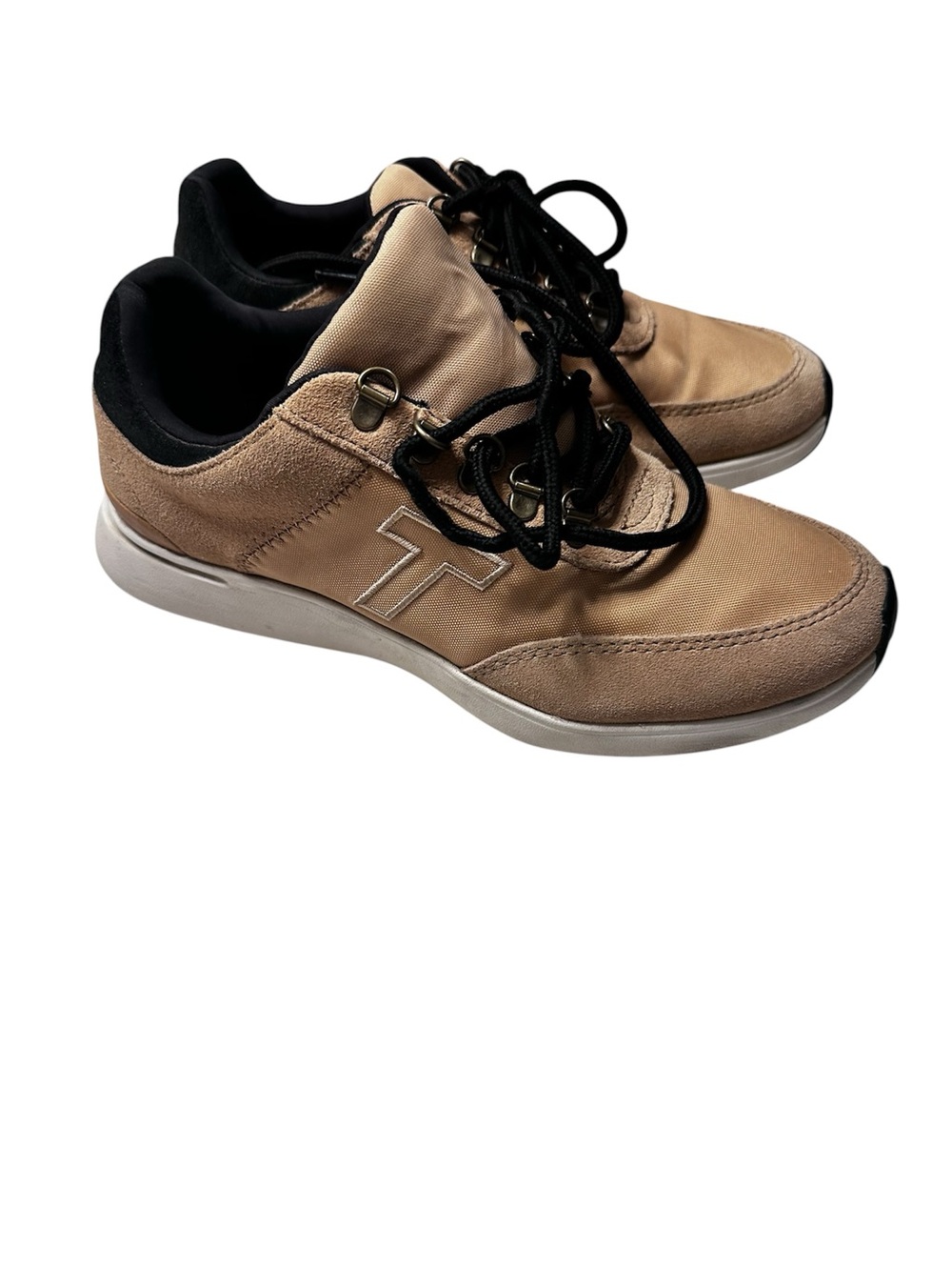 Tom’s Women’s Tan Casual Lace-Up Sneakers - Size 5.5